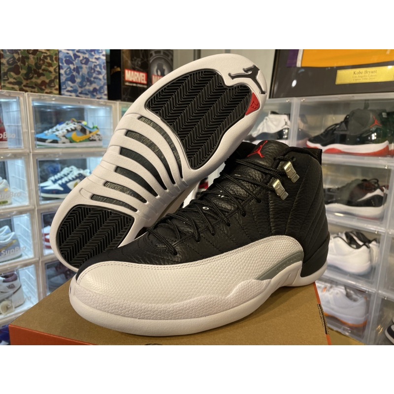 全新台灣公司貨AIR JORDAN 12 RETRO PLAYOFF 黑白CT8013-006 | 蝦皮購物