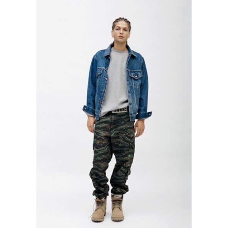 美二手WTAPS JUNGLE STOCK 01 TROUSERS 虎紋迷彩工作褲| 蝦皮購物