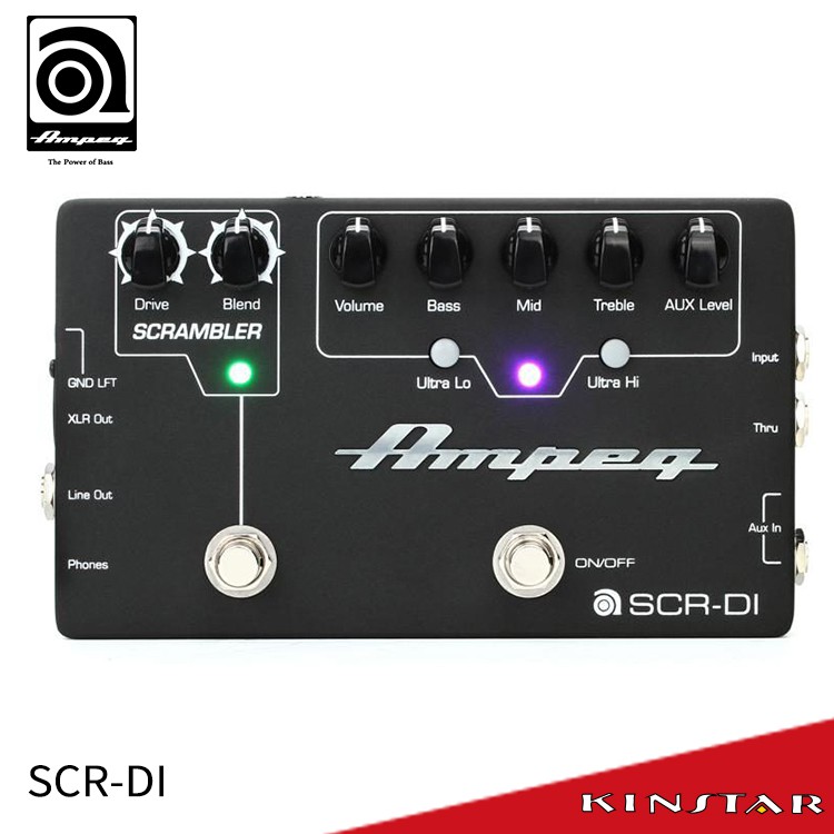 Ampeg SCR-DI 電貝斯專用地板式前級【金聲樂器】 | 蝦皮購物