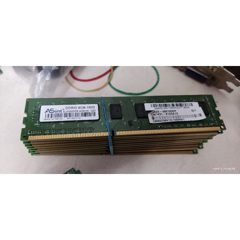 創見 金士頓 威剛 昱聯 力晶 ASint 它牌 DDR3 1333 1600 4g 4GB 8g 單 雙 面顆粒 | 蝦皮購物