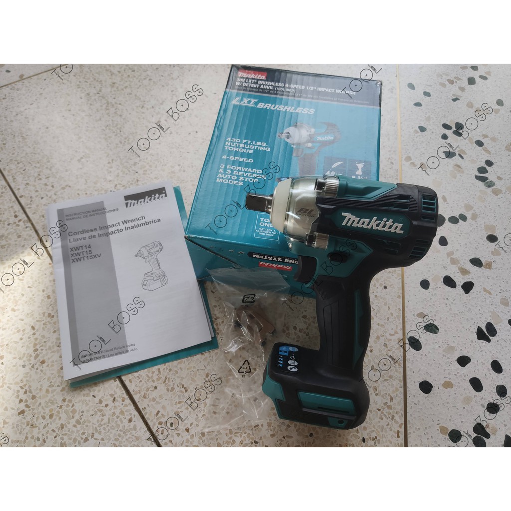 [工具王] DTW300 全新 Makita 牧田 美規 空機 鋰電 充電式 無刷 套筒板手 DTW300Z XWT15 蝦皮購物