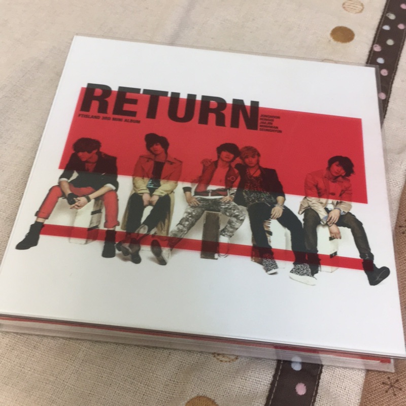 FTisland 3rd mini album return