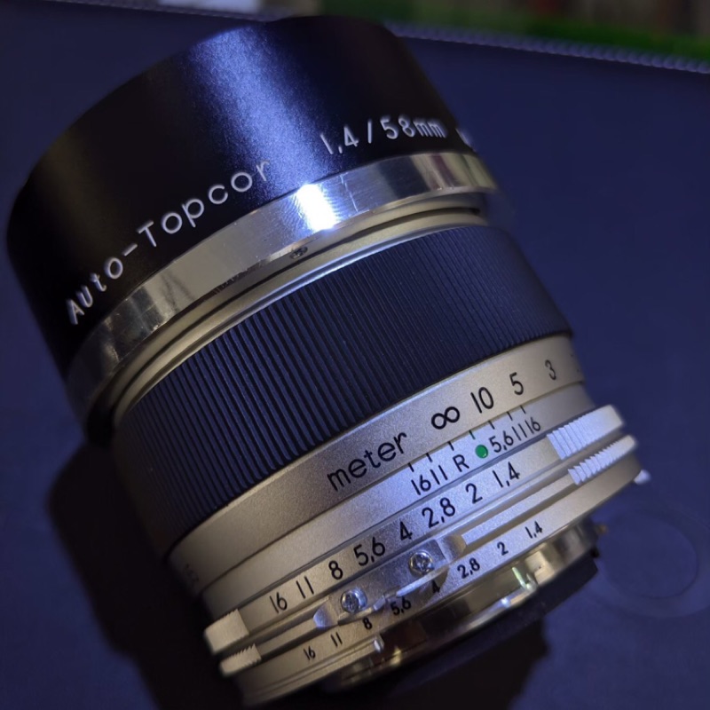 【收藏品之一】Cosina Auto-Topcor 58mm F1.4 for Nikon AI-S