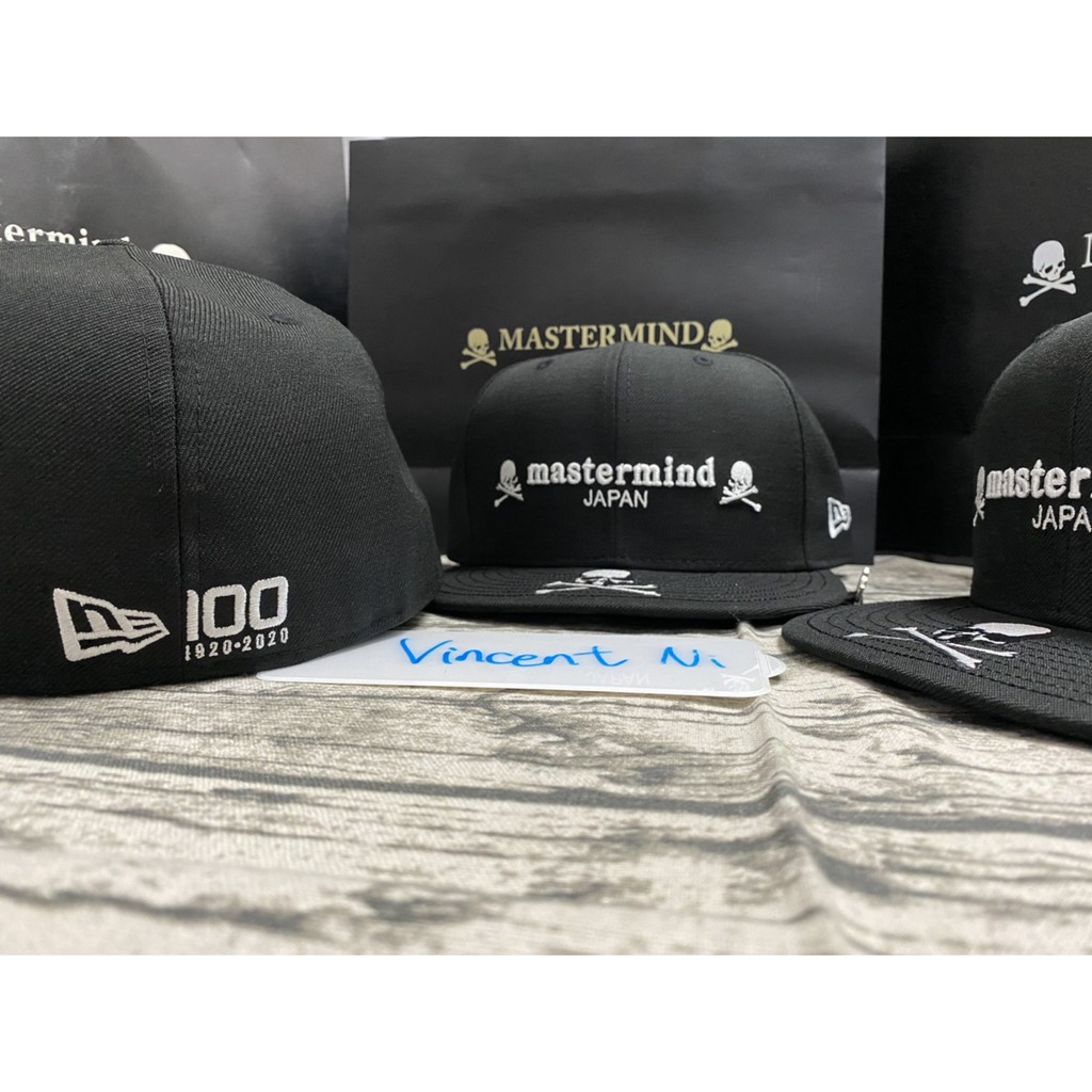 Mastermind Japan x New Era 59Fifty 100th Anniversary Cap