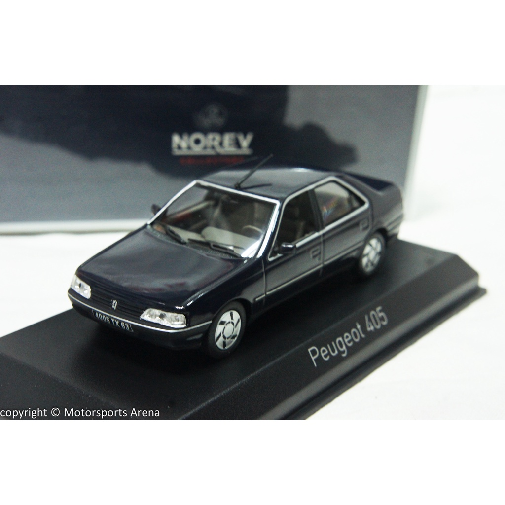 Peugeot 405 SRi 1991 Mayfair Beige Metallic 1/43 NOREV 474514