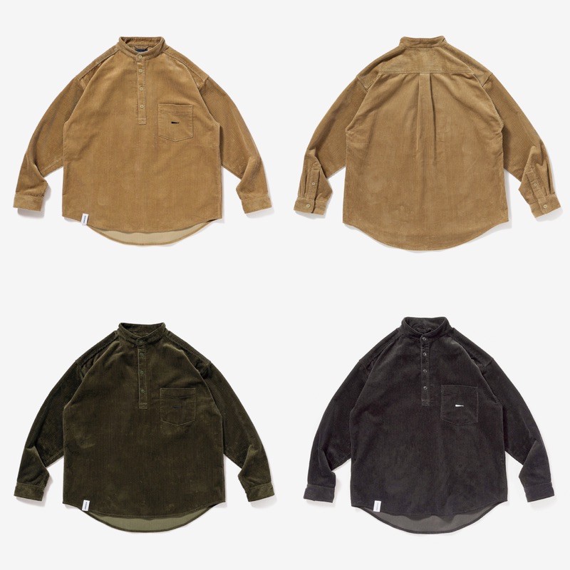 DESCENDANT DCDT 20AW TETTY CORDUROY SHIRT 長袖襯衫 燈芯絨