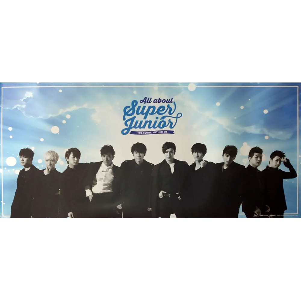 Kpop Super Junior Official Poster All About SJ Concert | 蝦皮購物