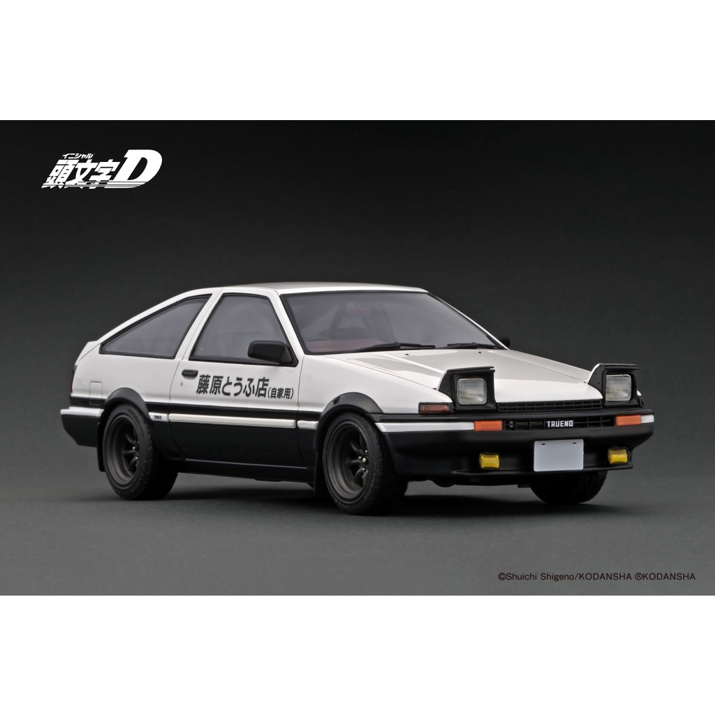 模例】ig 1/18 頭文字D Toyota Sprinter Trueno GT Apex AE86 IG2871