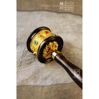 中国美術西藏藏傳法器 骨製佛教轉經輪 置物 骨董品
