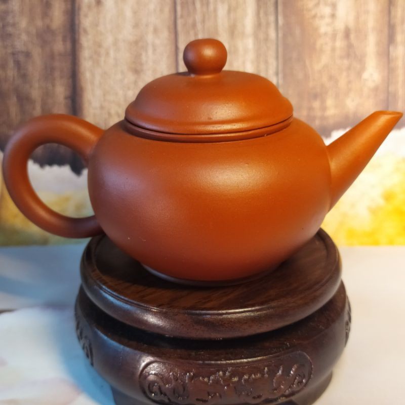 🍵紫砂廠請飲中國烏龍茶23字水平壺🍵宜興紫砂壺早期壺廠壺| 蝦皮購物