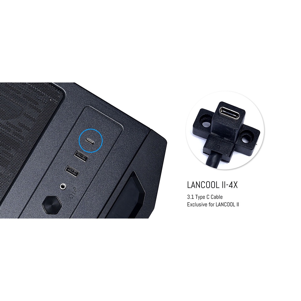 【一統電競】聯力 LIAN LI LANCOOL II 前置面板USB Type-C 3.1模組連接線 LAN2-4X | 蝦皮購物