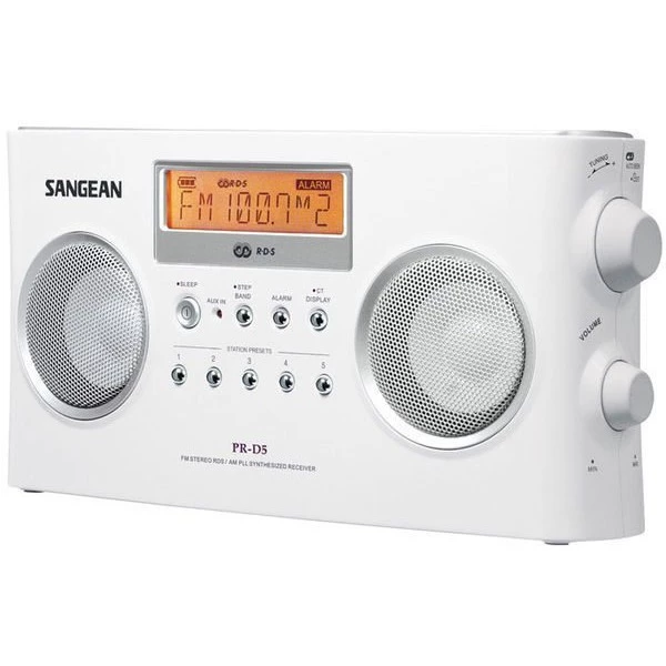 【收音機界的戰鬥機】山進 SANGEAN PR-D5 數位式 AM/FM 立體聲收音機：200mm 超長 AM 天線與優質雙喇叭，打造極致收訊與聽覺饗宴