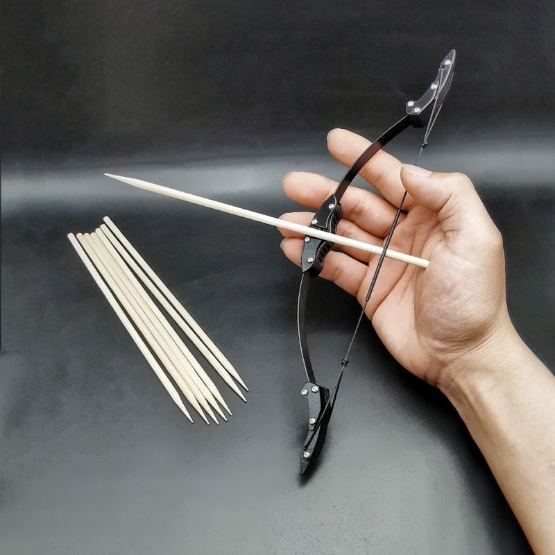 微型反曲弓袖珍弓射箭玩具 | 蝦皮購物