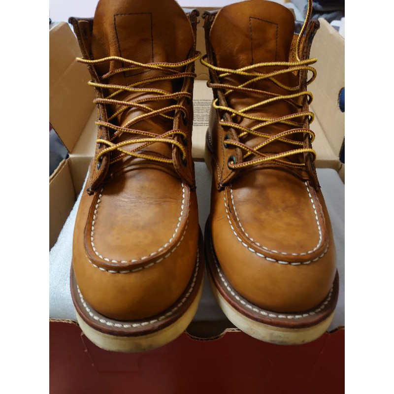 red wing 875 美國製 正品 絕版 鋼印版 US7.5 D楦頭，實拍照