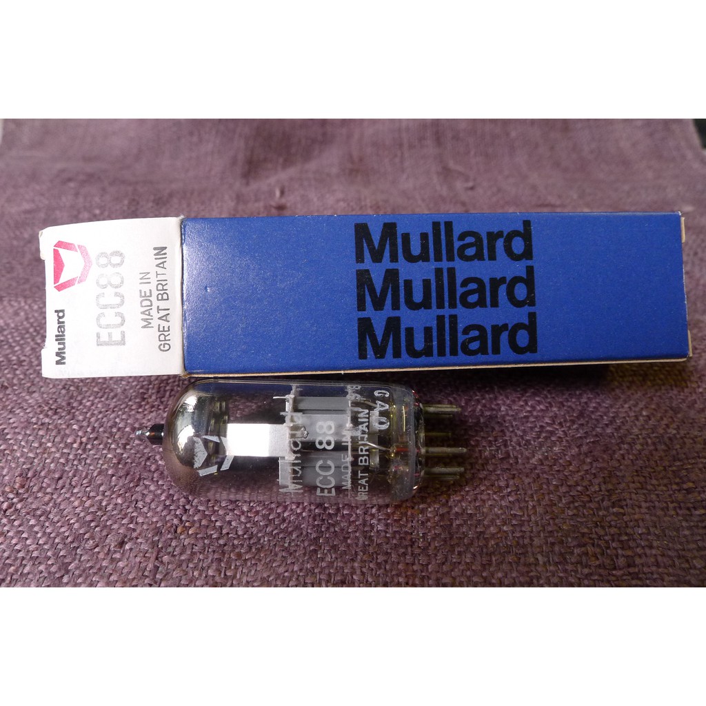 英國真空管MULLARD ECC88/6DJ8/6922 全新/現貨| 蝦皮購物