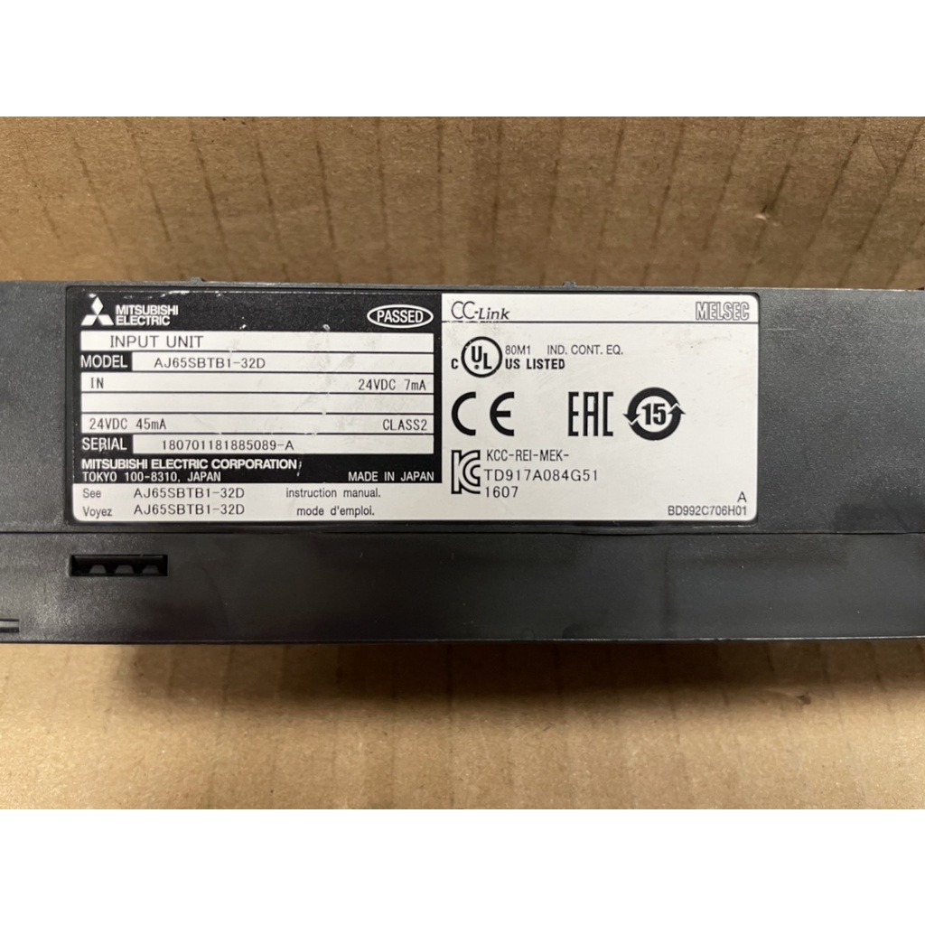 AJ65SBTB1-32D 三菱CC-link網路用遠端I/O模組輸入DC入力| 蝦皮購物 AJ65SBTB1-32D 三菱CC-link網路用遠端I/O模組輸入DC入力| 蝦皮購物