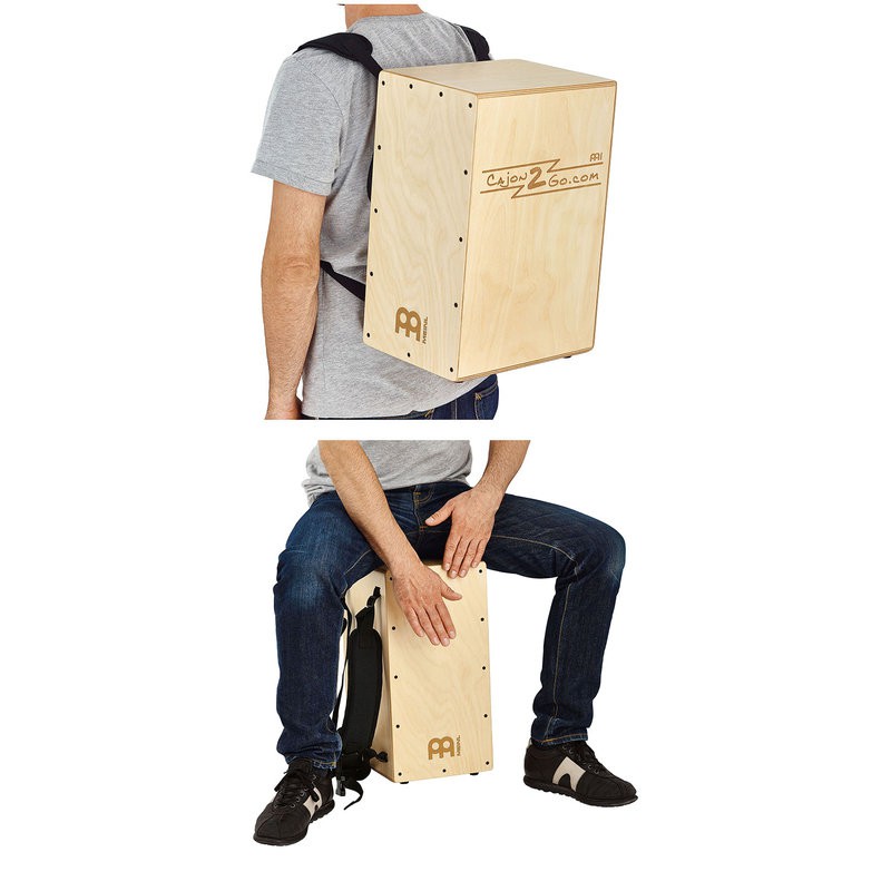 MEINL CAJ2GO-2 バックパッカーカホン ショルダーストラップ付 MEINL