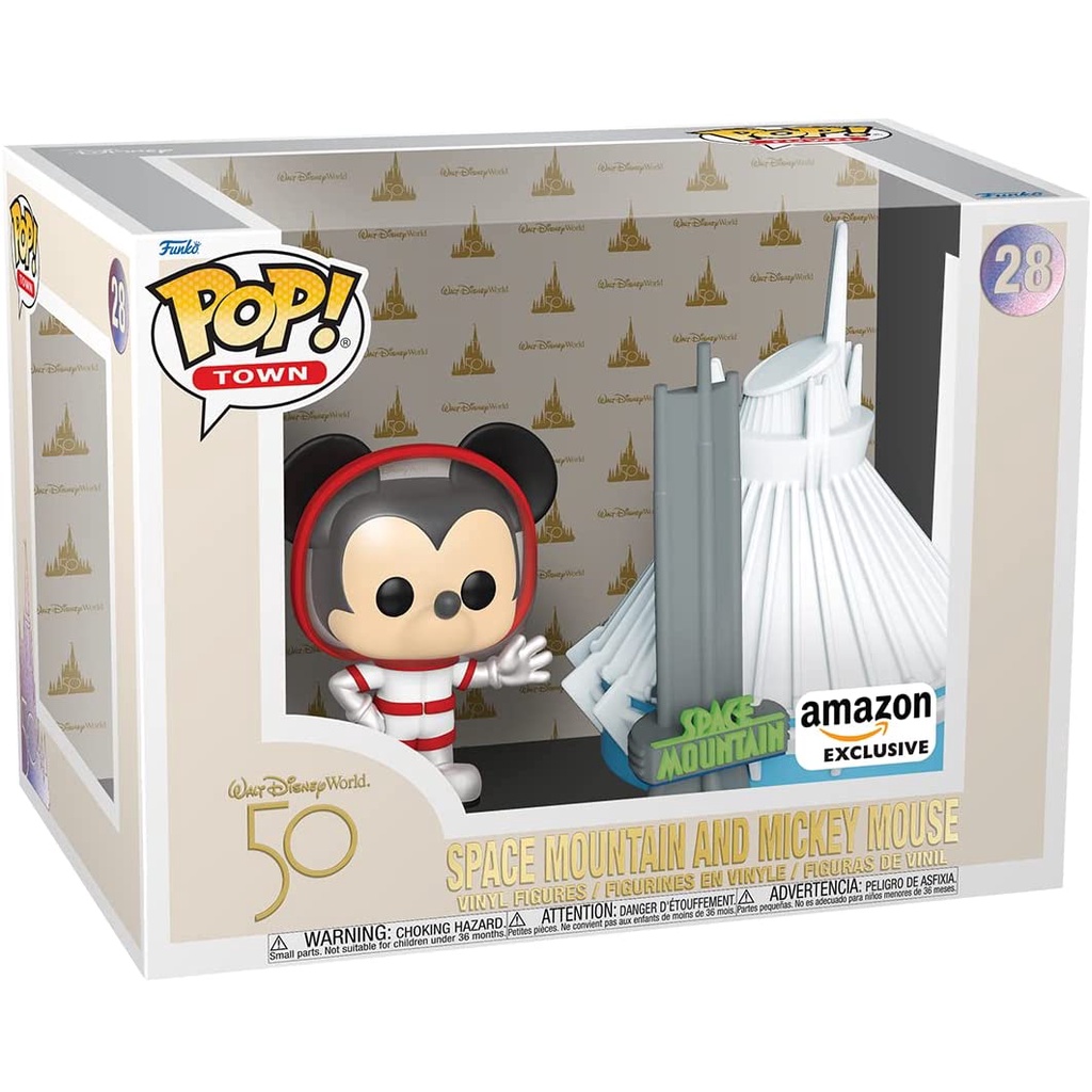 【幫長選物所】美版／FUNKO POP No.28／迪士尼／度假樂園／Disney World／太空山與米奇／50週年 | 蝦皮購物