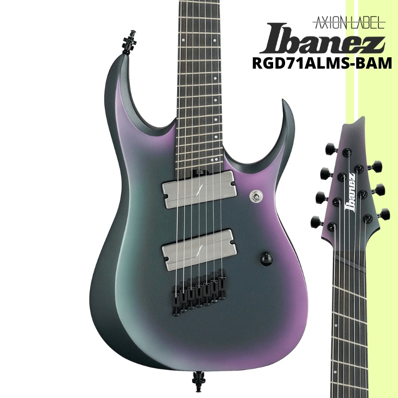 Ibanez Axion Label RGD71ALMS-BAM 7弦電吉他免運公司貨【LIKE MUSIC 