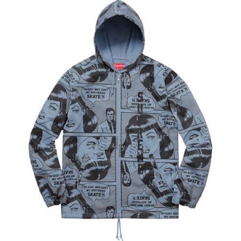 Supreme X Thrasher Boyfriend Hooded Zip Up Jacket! | 蝦皮購物