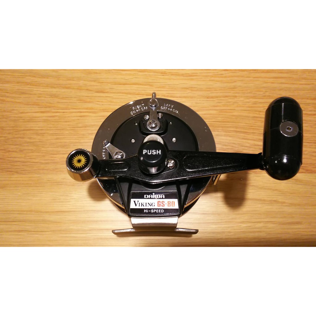 DAIWA VIKING GS-80 中古兩軸捲線器| 蝦皮購物