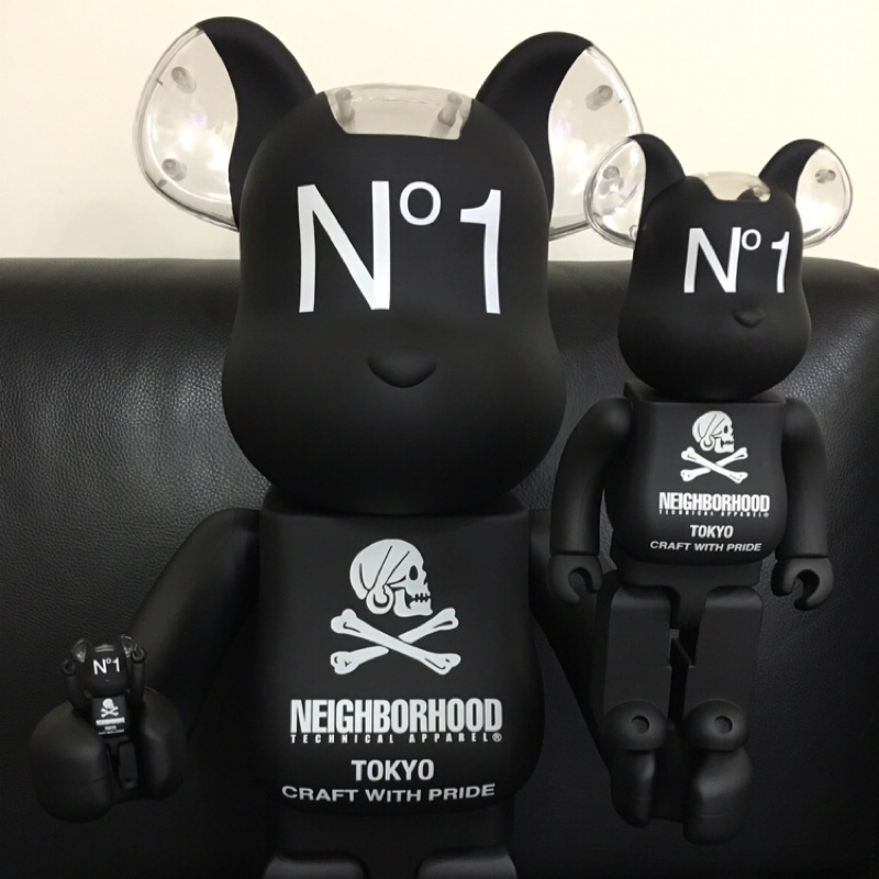 BE@RBRICK ベアブリック ネイバー 1000% NEIGHBORHOOD - フィギュア