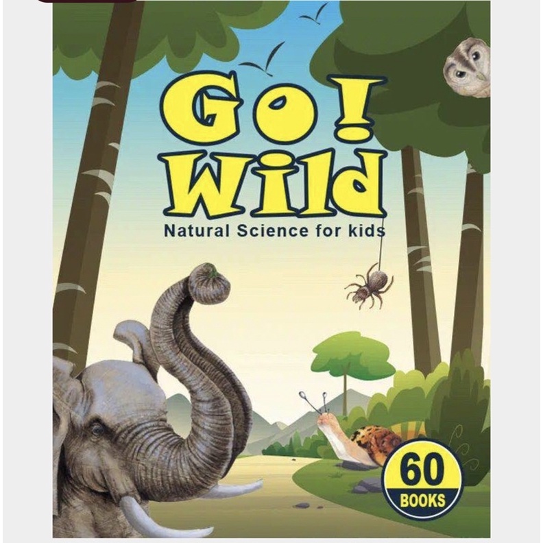 蓋世正版賓果兒童自然科學小開本Go wild 全套60冊點讀版| 蝦皮購物