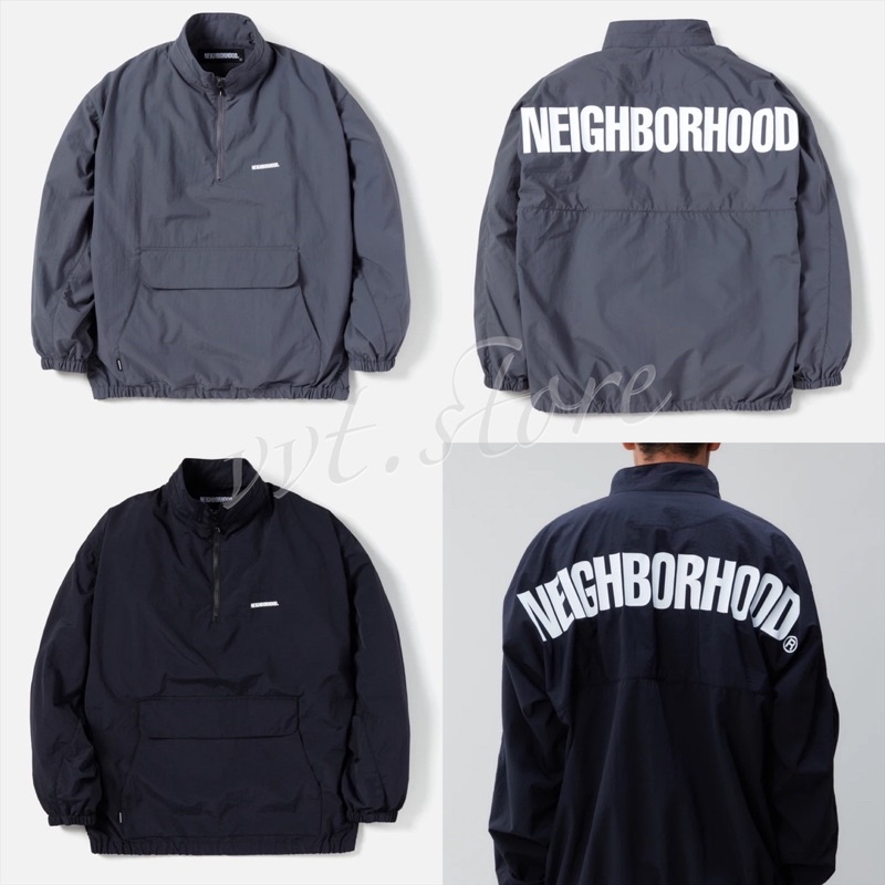 21AW NEIGHBORHOOD ANORAK / N-JKT ブラック - スウェット