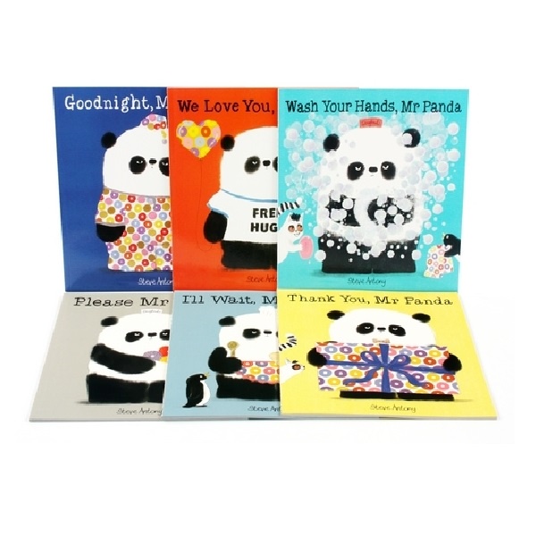 MR PANDA系列6本｜熊貓先生禮貌大使6本平裝繪本【麥克兒童外文書店】 | 蝦皮購物