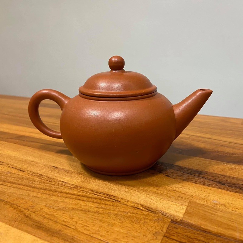 紫砂壺 茶具 ▽鴻▽ 茶道具 范曾款 原礦紅泥 急須 獎杯壺 茶壺 酒壺