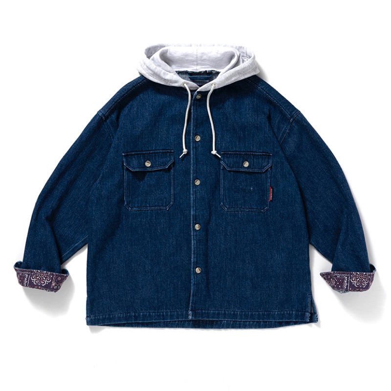 DESCENDANT 20SS SPICOLI HOODED LS SHIRT 連帽長袖襯衫外套| 蝦皮購物