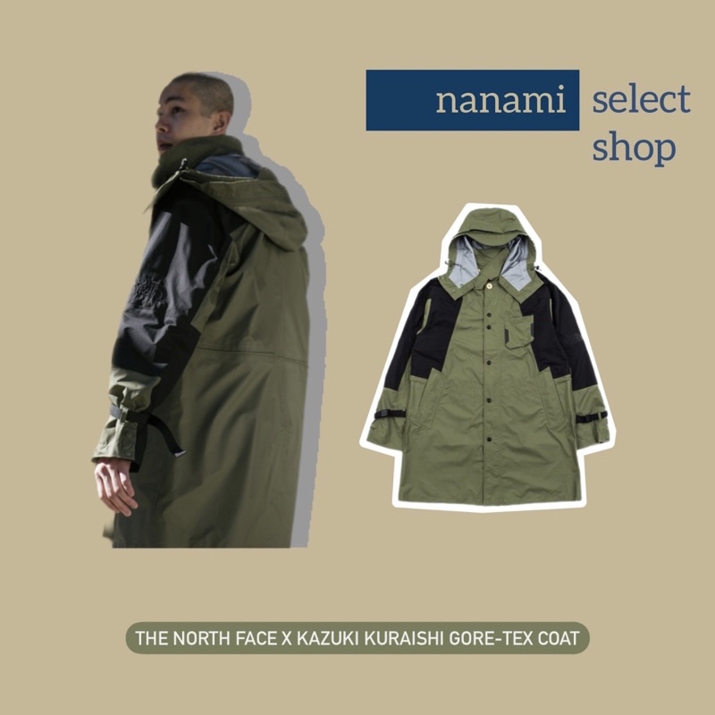 ○ The north face UE X Kazuki Kuraishi Gore-Tex Coat 黑標倉石一樹