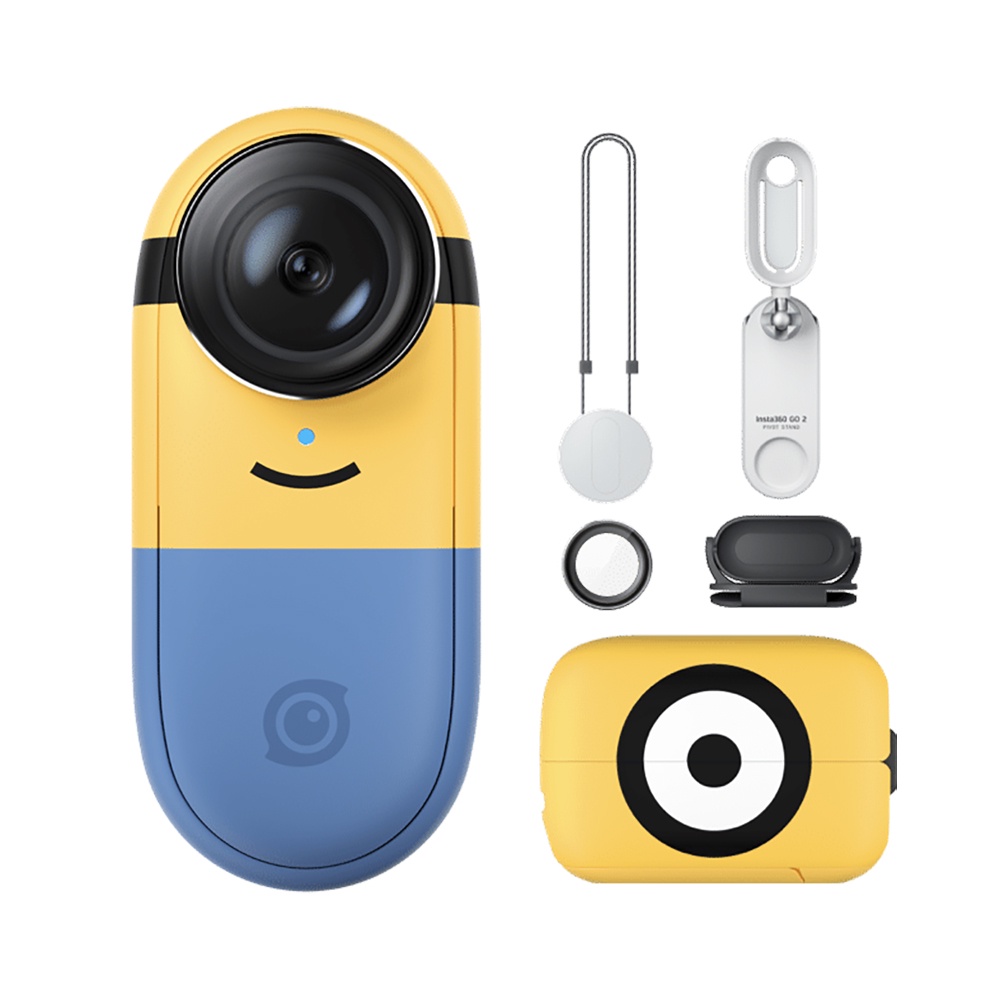 Insta360 GO 2 32G 拇指防抖相機運動相機Minions 聯名款小小兵聯名公司