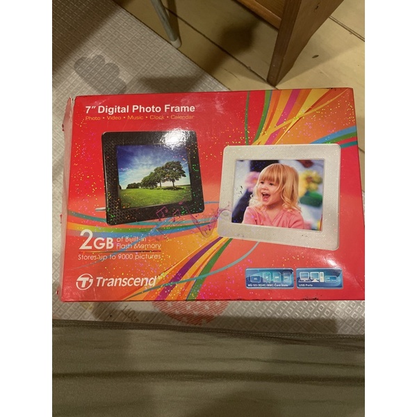 [全新]Transcend創見 7'' Digital Photo Frame PF730 | 蝦皮購物