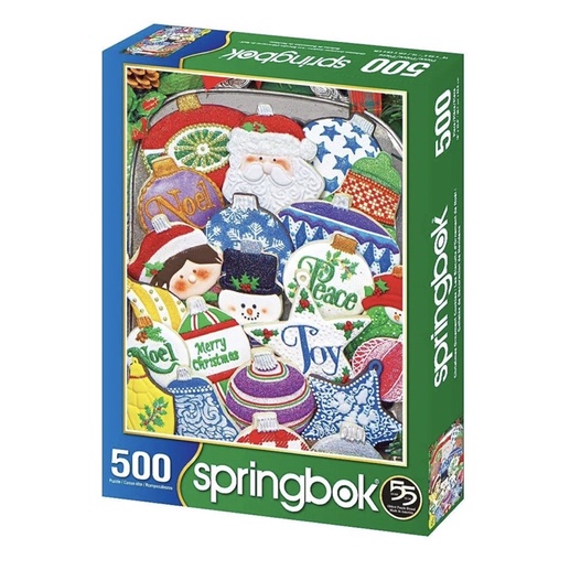 現貨Springbok Christmas Ornament Cookies 500片 拼圖 | 蝦皮購物