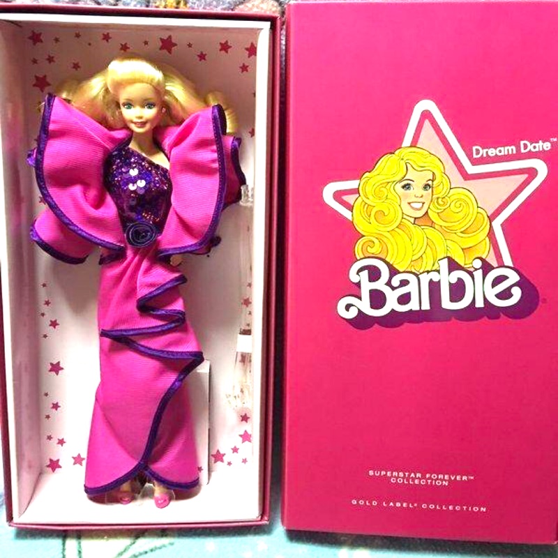 現貨：收藏型明星芭比臉模2015 dream date Barbie doll | 蝦皮購物