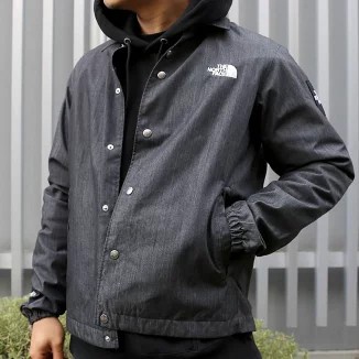 NERD} 台中益民TNF GORE-TEX DENIM COACH JACKET 牛仔教練夾克NP12042