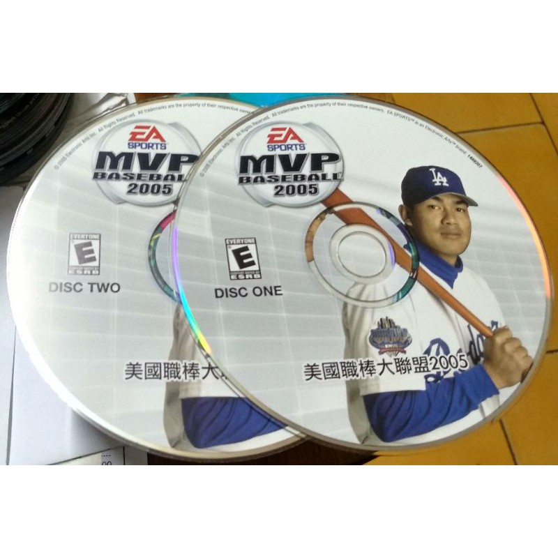 PC GAME -- MVP BASEBALL 2005美國職棒大聯盟2005/2手