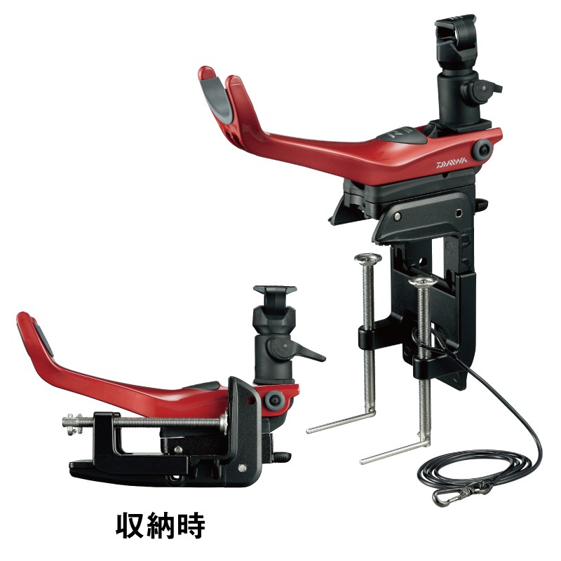 Daiwa 速攻SOKKOU 船竿架160CH-E 紅色附四接頭船釣架竿器| 蝦皮購物
