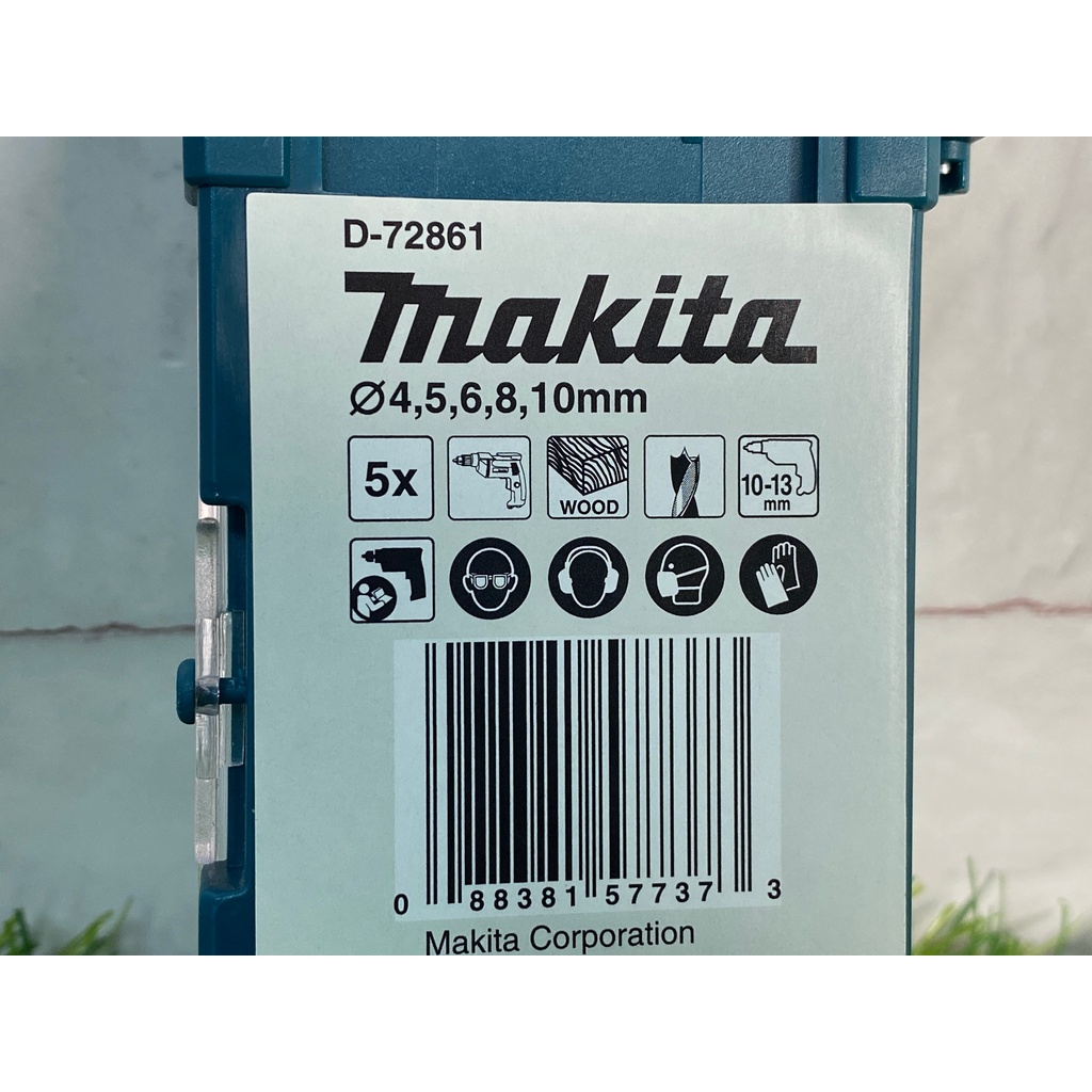 【鑫鉑利工具】牧田 MAKITA 木材鑽頭5件組 D-72861 | 蝦皮購物