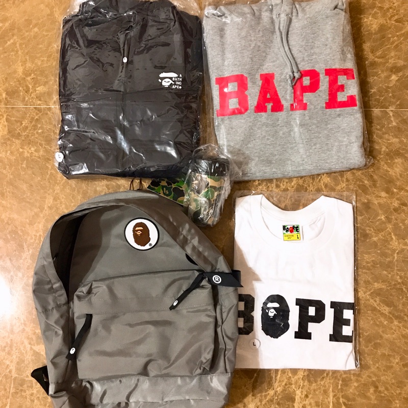 2019 bape 福袋L號（aape/happy bag/bape/ape/人緣/福袋） | 蝦皮購物