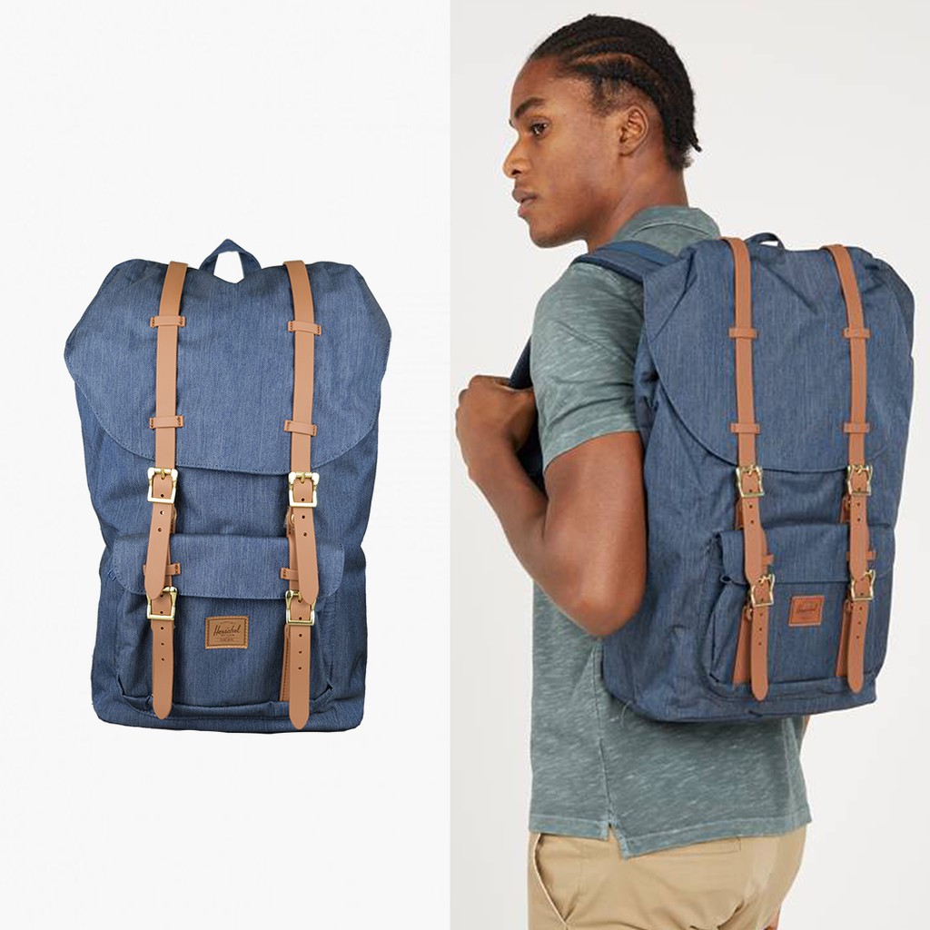 Herschel little america clearance denim