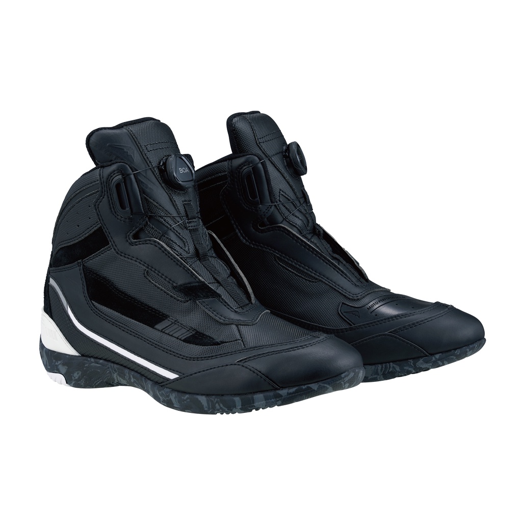 KUSHITANI K-4568 BLOCK FLOW SHOES 防風短版車靴休閒款寬楦頭| 蝦皮購物