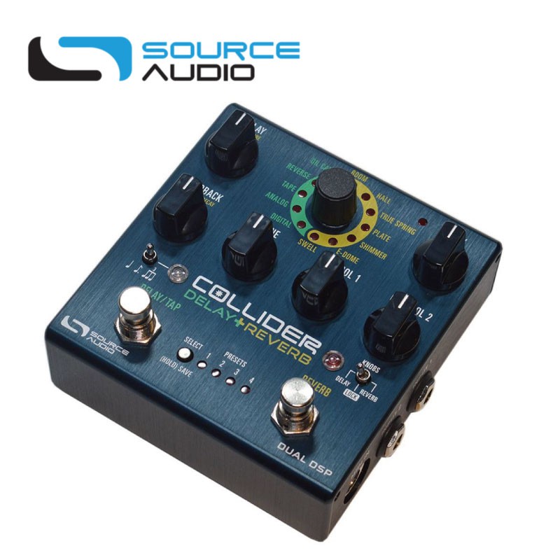 Source Audio SA263 Collider Stereo Delay Reverb 效果器【i.ROCK