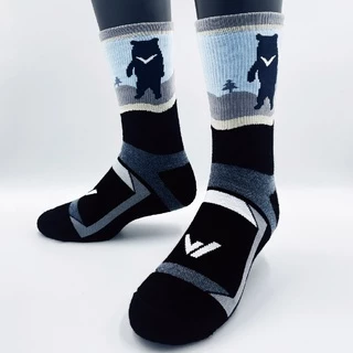 【WOAWOA】【台灣特有種羊毛登山襪】100%美麗諾羊毛 加厚0.8公分 除臭襪 羊毛襪 登山襪 保暖襪 機能襪 寒流