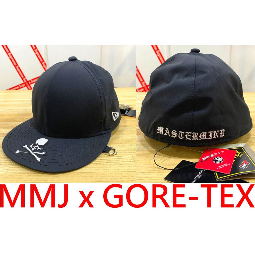 BLACK全新MASTERMIND JAPAN x GORE-TEX x NEWERA一百周年MMJ全封WORLD