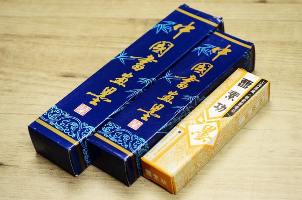 韓非子小舖~ 五百斤油 4兩125g/2兩62g/1兩31g 徽州曹素功 上海墨廠 CP值極高大量練習用墨 可搭配磨墨機 | 蝦皮購物