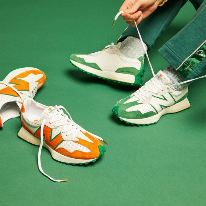 Basa Sneaker】Casablanca × New Balance 327 經典聯名款| 蝦皮購物