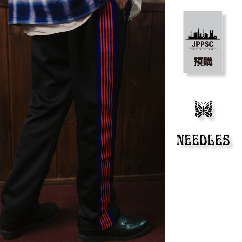 日貨代購CITY】Needles 店鋪限定NARROW TRACK PANTS 窄版蝴蝶休閒褲