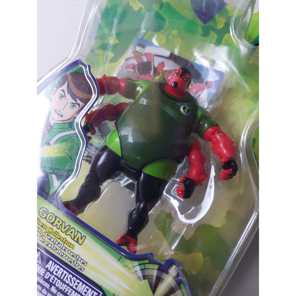 B-25櫃 ：代理版 GORVAN 戈爾王 四手泰卓曼星人 BEN 10 ALIEN FORCE外星英雄 全面進化 | 蝦皮購物